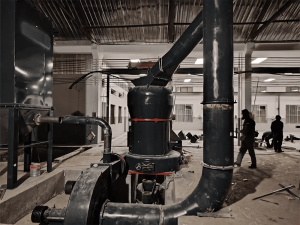 俄羅斯15TPH石灰石磨粉生產線