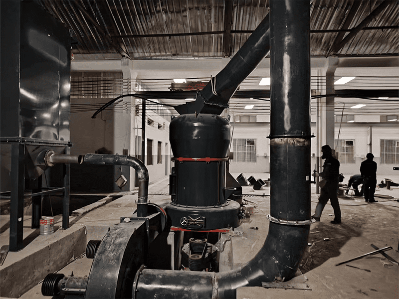 俄罗斯15TPH石灰石磨粉生产线 俄罗斯15TPH石灰石磨粉生产线